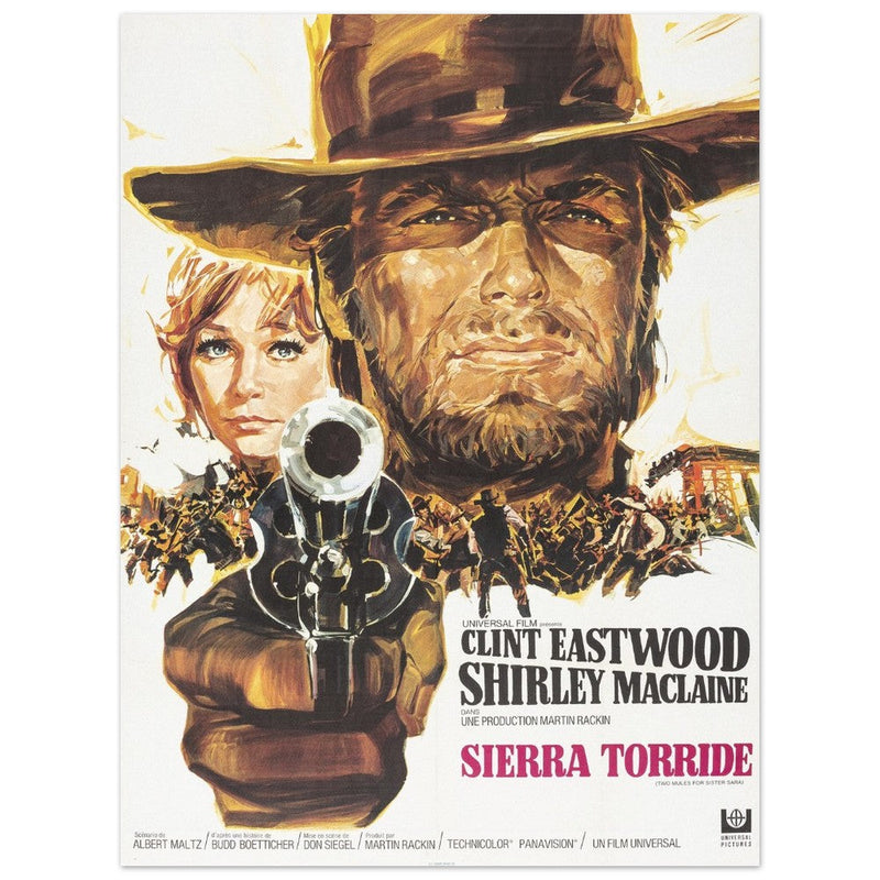 Sierra Torride ( Two Mules for Sister Sara ) movie poster.