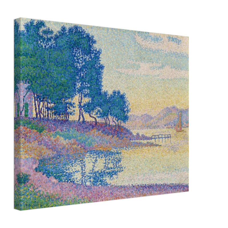Paul Signac Calanque des Canoubiers Pointe de Bamer, Saint-Tropez painting