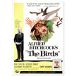 The birds by Alfred Hitchcock's movie poster.
