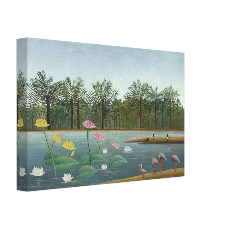 Henri Rousseau Les Flamants The Flamingoes painting