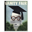 The Brain Trust and the Capital by Paolo Garretto vintage fashion magazine cover.