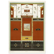Architecture and mural paintings in Pompeii illustrated by G de Simone , project by Fausto and Felice Niccolini.