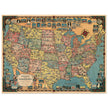 America the Wonderland: A Pictorial Map of the United States by Ernest Dudley Chase.