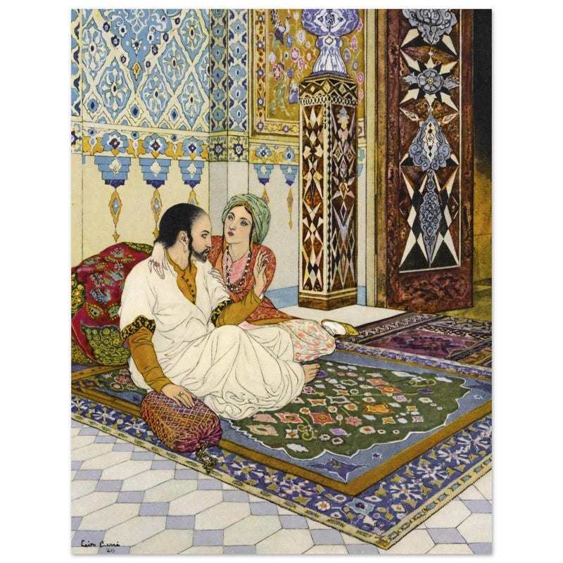 The Arabian Nights One Thousand and One Nights illustration by Leon Carre