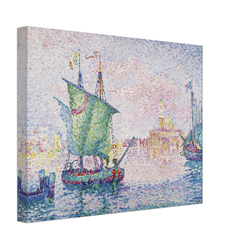 Paul Signac painting Venice, The Pink Cloud, 1909