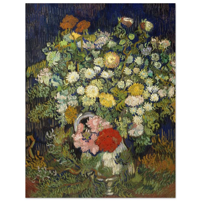 Vincent Van Gogh Bouquet of Flowers in a Vase
