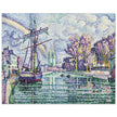 Paul Signac Quimper Quai de l'Odet, Quimper Odet Embankment painting