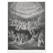 Gustave Dore illustration for The Divine Comedy by Dante Alighieri.  Paradise.