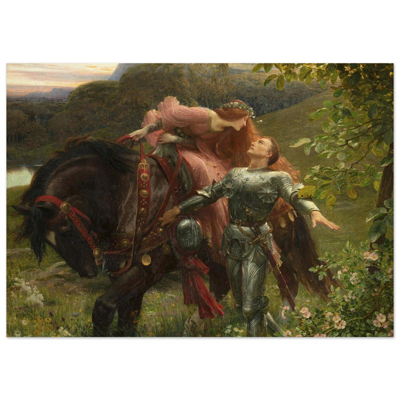 La Belle Dame sans Merci painting by Frank Dicksee