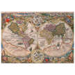 1594 World map Orbis Terrarum Typus de Integro Multis in Locis Emendatus by Petrus Plancius