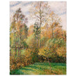 Autumn Poplars Eragny by Camille Pissarro 1894.