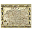 Germaniae nova tabula. Holy Roman Empire by Claes Janszoon Visscher.