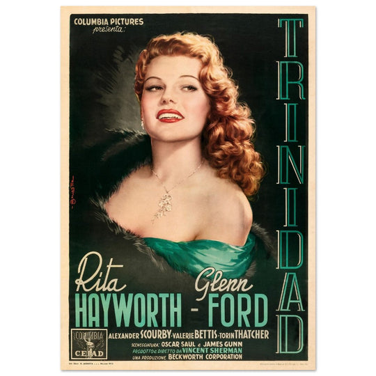 Affair in Trinidad movie poster.