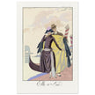 George Barbier Elle et Lui vintage illustration. Falbalas et Fanfreluches: almanach des modes. ,