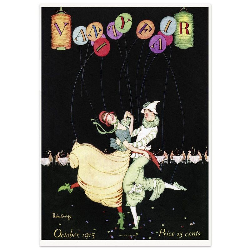 Vanity Fair magazine cover 1915  by Thelma Cudlipp.