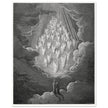 Gustave Dore illustration for The Divine Comedy by Dante Alighieri.  Paradise.