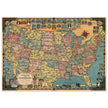 America the Wonderland: A Pictorial Map of the United States by Ernest Dudley Chase.