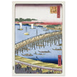 Ryogoku Bridge and the Great Riverbank by Utagawa Hiroshige