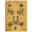 Bust reducer brassiere vintage patent by M Perillat