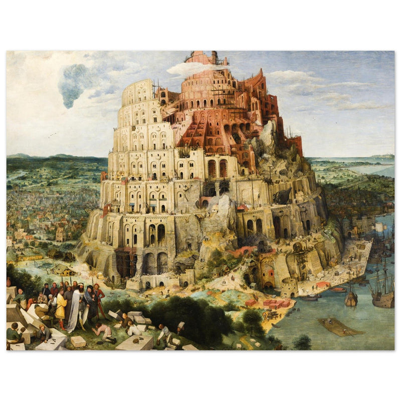 The Tower of babel by Pieter Bruegel the Elder.