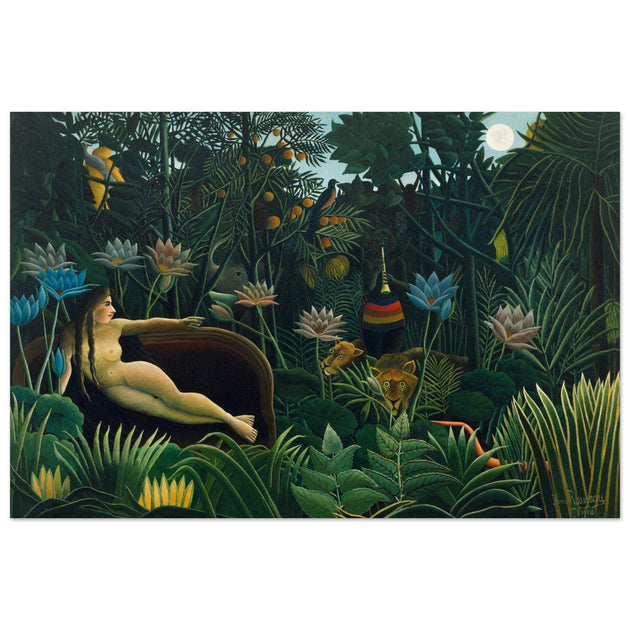 Henri Rousseau The Dream painting
