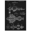 Automobile Drive Gear patent 787908 by Henry Ford. Vintage car