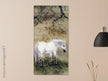 White horse by Gao Qifeng.