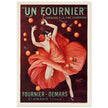 Un Fournier curaçao a la fine champagne advertising vintage poster by Leonetto Cappiello.