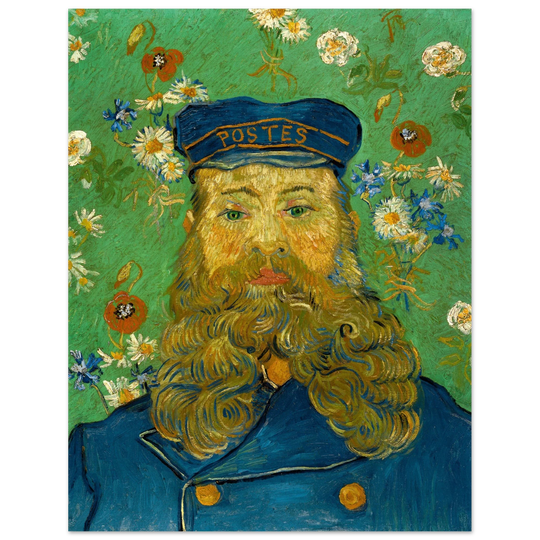 Portrait of Joseph Roulin by Vincent Van Gogh