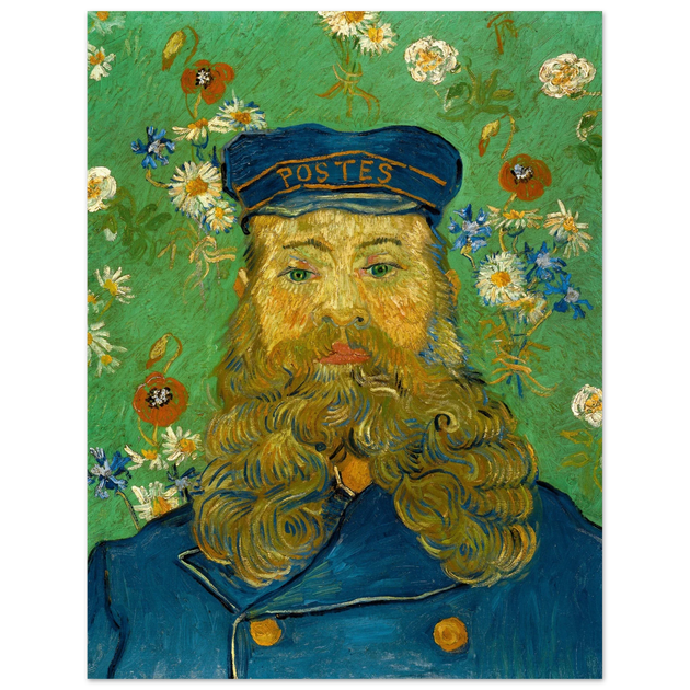 Portrait of Joseph Roulin by Vincent Van Gogh