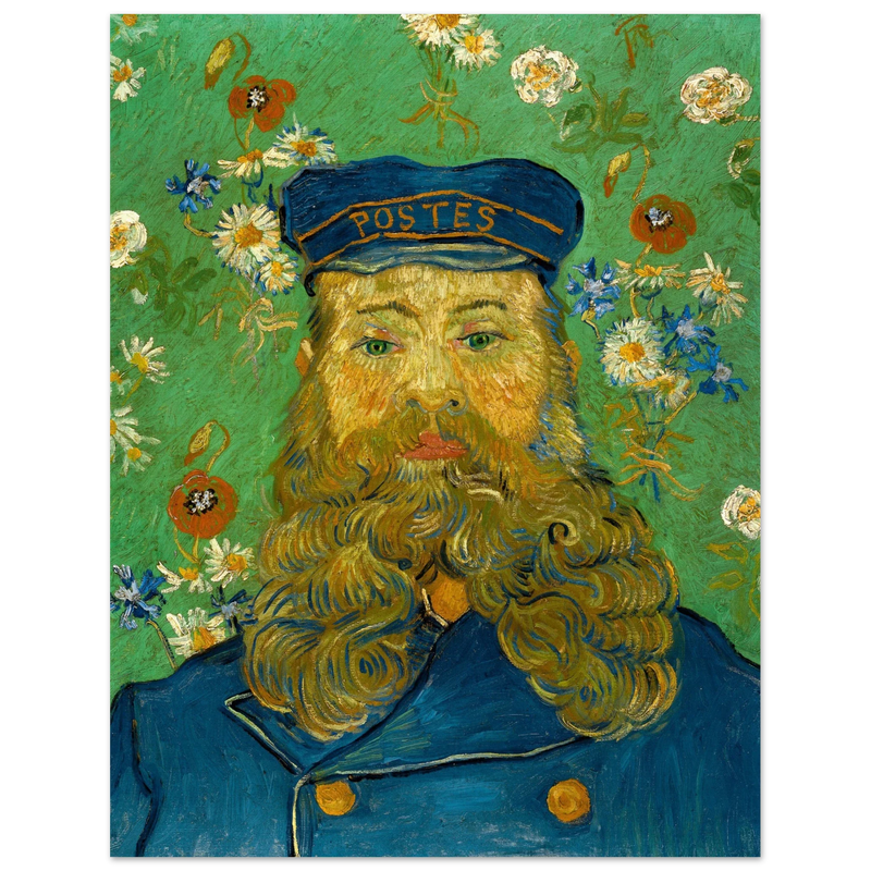Portrait of Joseph Roulin by Vincent Van Gogh