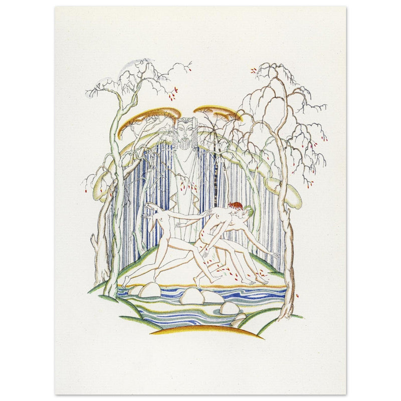 Daphnis and Chloe illustration by John Austen.