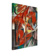 The Foxes Die Füchse painting by Franz Marc