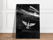 Eagle emblem on airplane Vintage aircraft old photograph reproduction