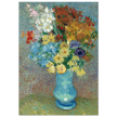 Flowers in a blue vase Vincent Van Gogh