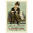 A Dog's life Charlie Chaplin movie poster.