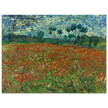 Poppy field by Vincent Van Gogh