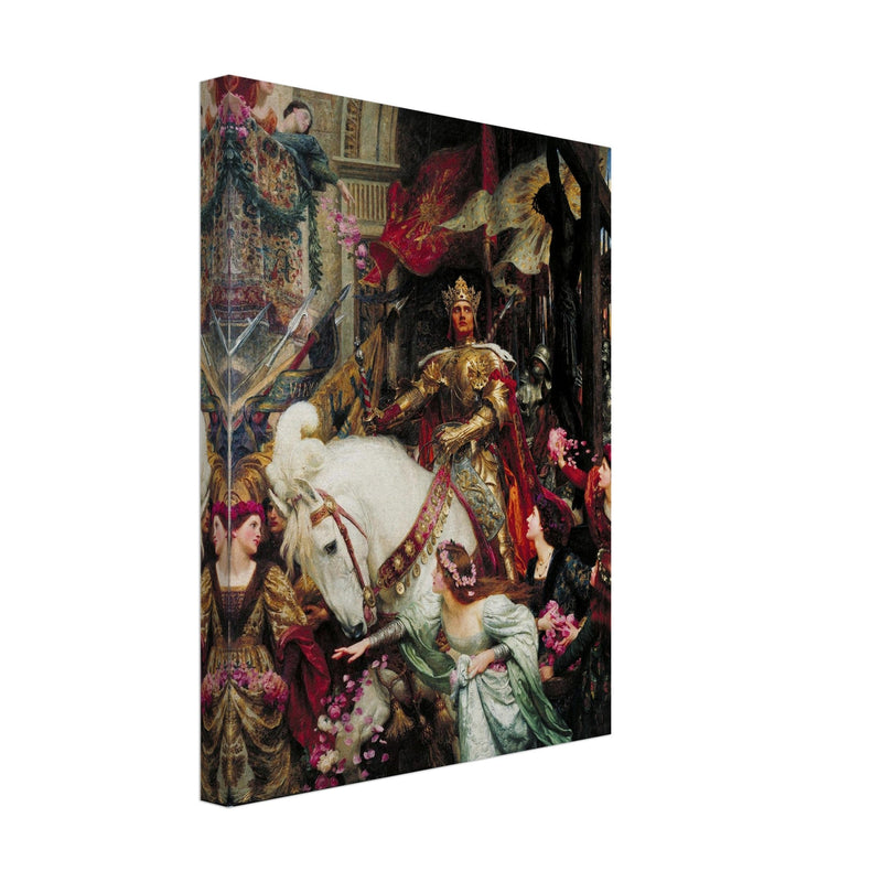 The Two Crowns paintings by Frank Dicksee