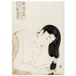 Washing hair by Kitagawa Utamaro,