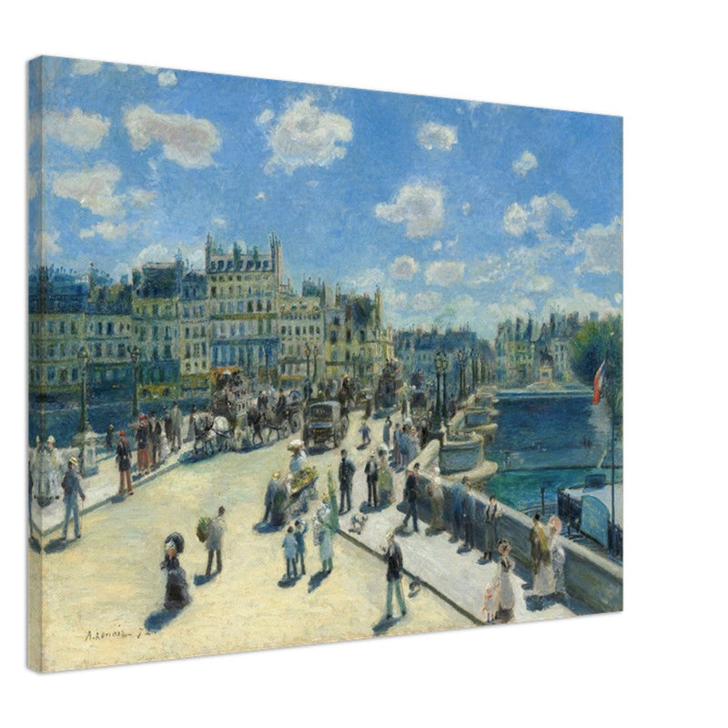Pont Neuf  Paris by Auguste Renoir.