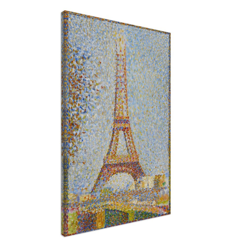 Eiffel tower  print by Georges Seurat 1881.