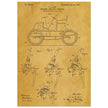 Steering Gear for vehicles patent illustration.