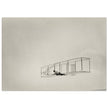 Glide of the Wright brother. The history of aviation.