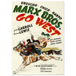 Marx Brothers Go West movie poster.