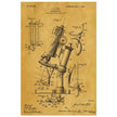 vintage microscope patent by J H Ford.