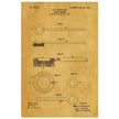 Toothbrush patent illustration by H E Sandiford.