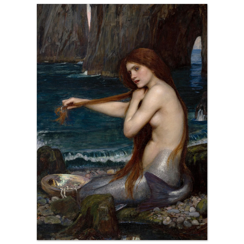 A Mermaid by John William Waterhouse 1900.