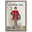 La Mode Chic old vintage fashion magazine cover from the 30s.