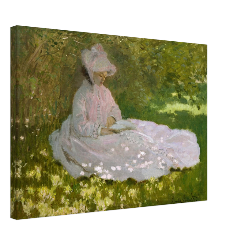 Springtime by Claude Monet