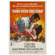 Gone With The Wind movie poster.